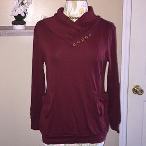 Medium Burgundy Sweater NWT